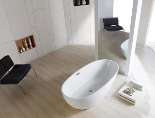 Акриловая ванна Azario LEEDS LEE17085 свободностоящая  1685х840х580